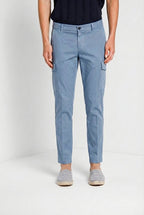 Chile men's cargo pants in stretch satin extra slim fit ①