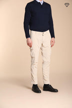 Foto 1 Chile pantalone cargo uomo in velluto 500 righe extra slim fit ①