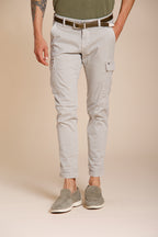 Chile Hose Cargo Herren aus Stretch-Satin extra slim fit ①