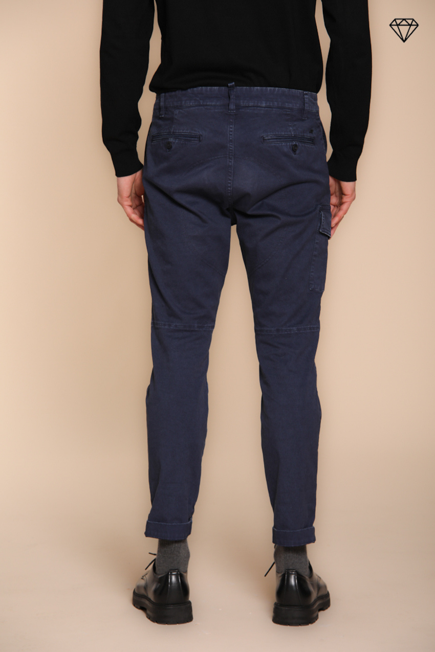 George Coolpocket Herren-Cargohose aus Gabardine logo edition carrot fit ①