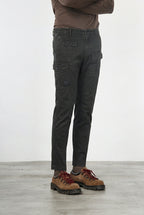 George Coolpocket Herren-Cargohose aus Gabardine mit carrot fit ①