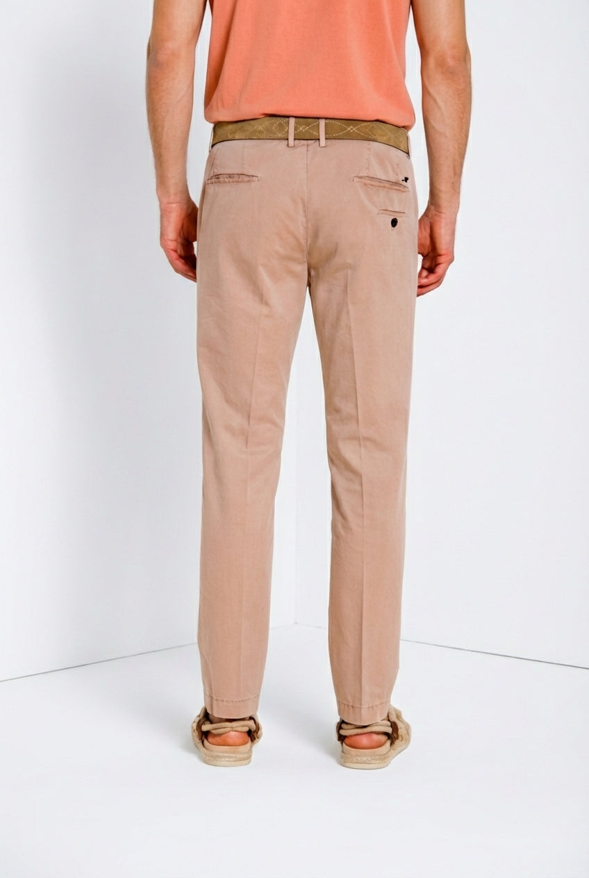 Torino delamere men's chino pants in stretch gabardine slim fit