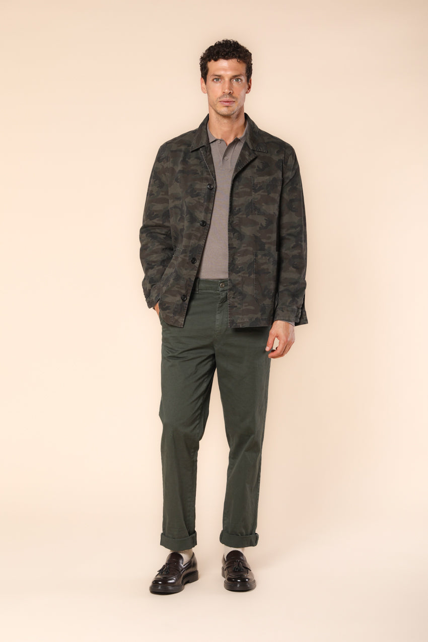 Chinos 22 pantalon chino homme en gabardine coupe relaxed