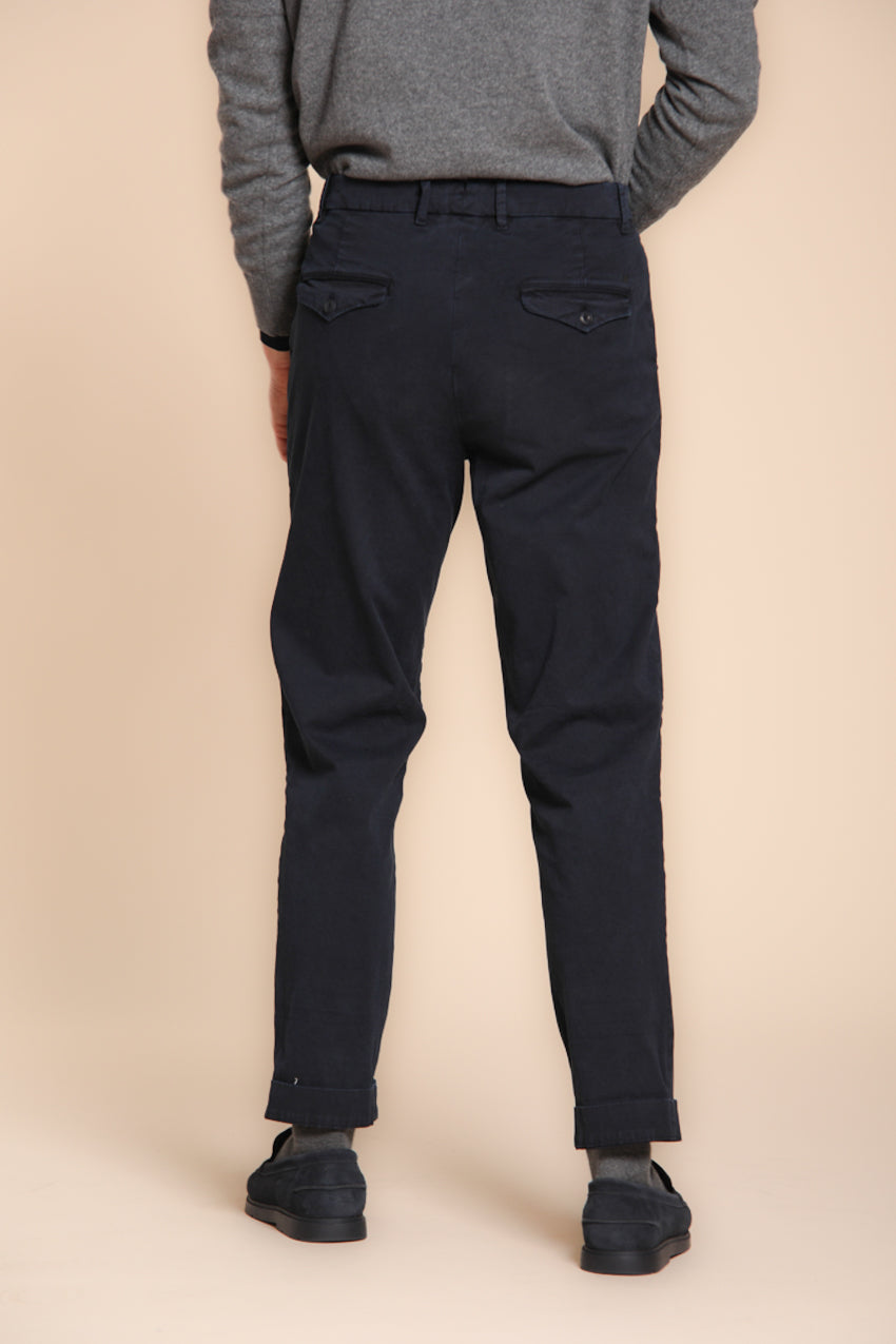 Pinces Herren-Chinohose aus Gabardine relaxed fit