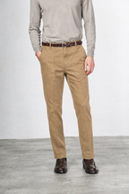 Prescott Fatigue Chinohose für Herren aus Gabardine mit relaxed fit