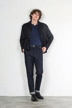 Chinos pantalon chino homme en techno denim stretch relaxed fit
