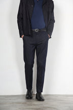 Chinos pantalon chino homme en techno denim stretch relaxed fit
