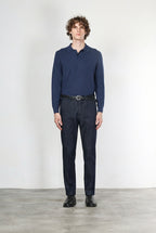Chinos pantalon chino homme en techno denim stretch relaxed fit
