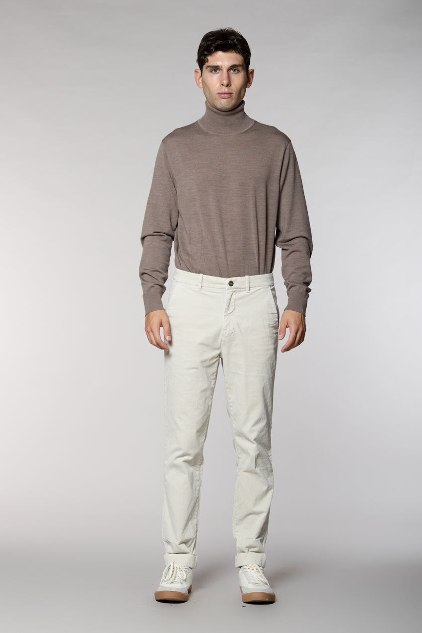 Chinos pantalon chino homme en velours 1000 raies relaxed fit