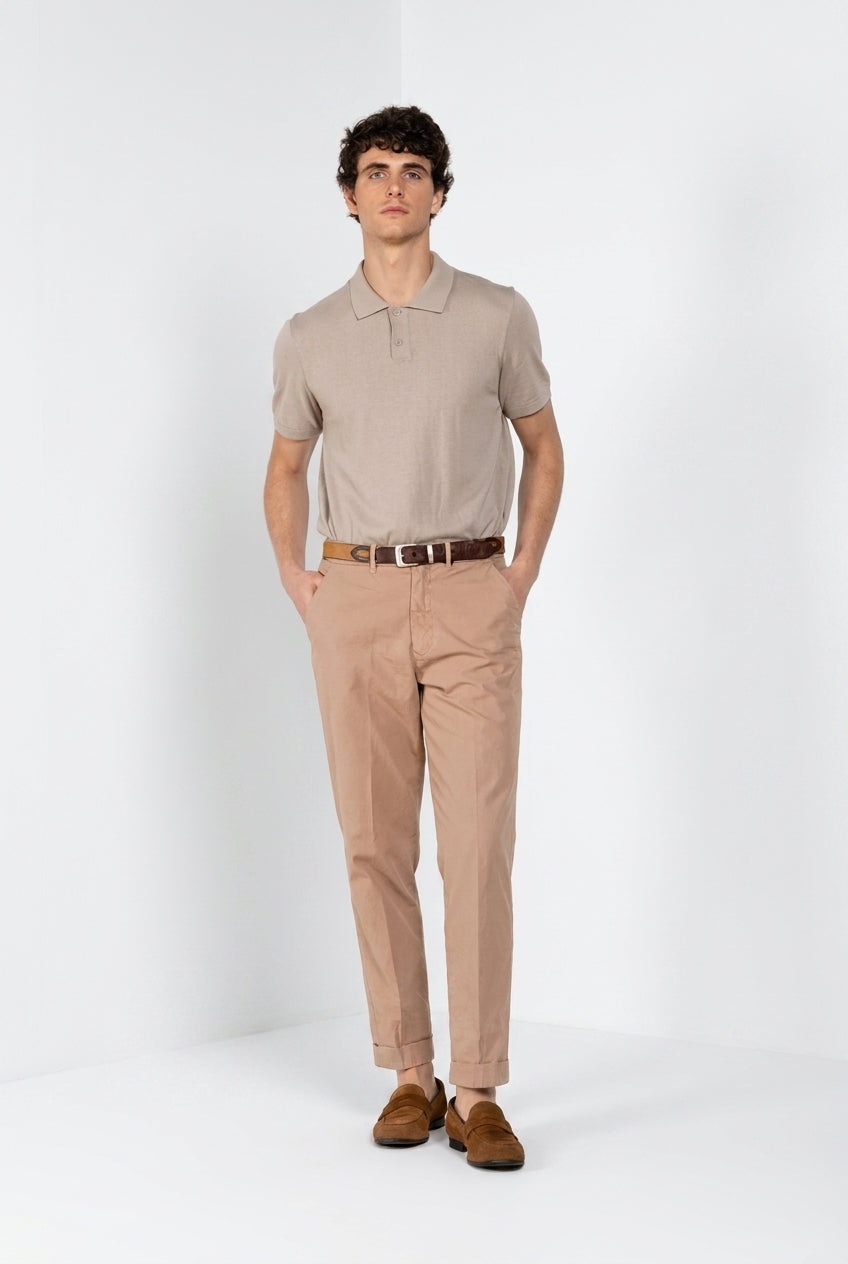 Chinos men's chino pants in oxford canvas relaxed fit
