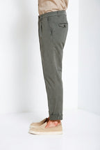 Pinces men's chino pants in stretch gabardine relaxed fit