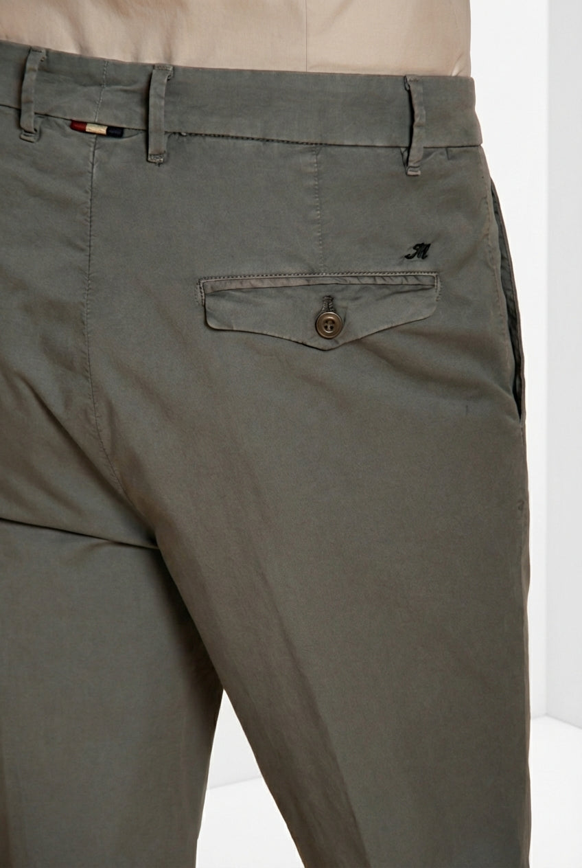 Pinces men's chino pants in stretch gabardine relaxed fit