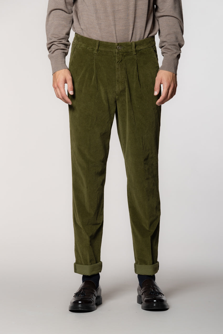 Pinces men’s chino pants in French corduroy relaxed fit