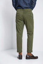 Pinces Herren-Chinohose aus Gabardine relaxed fit