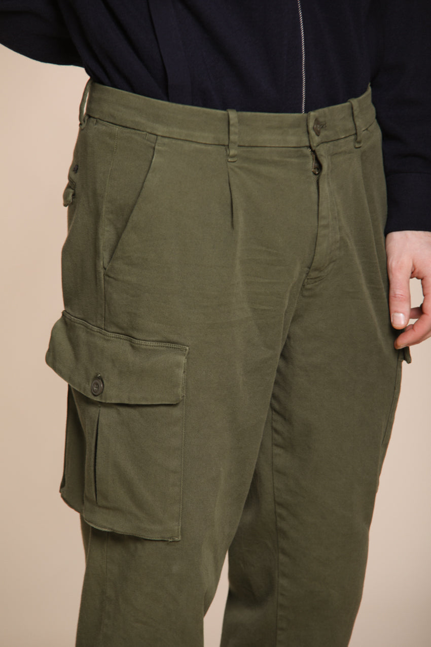 Foto 2 Cargo pantalone cargo uomo sartoriale relaxed fit
