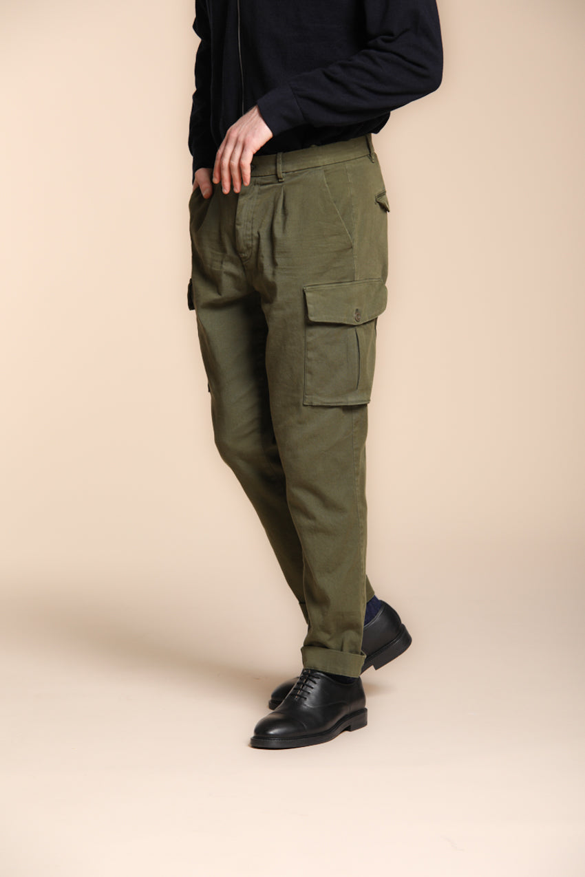Foto 4 Cargo pantalone cargo uomo sartoriale relaxed fit