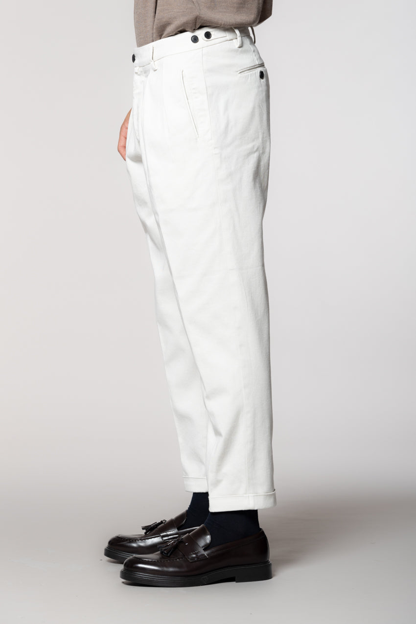 Don Johnson 2 Pinces Herren-Chinohose in bull carrot fit