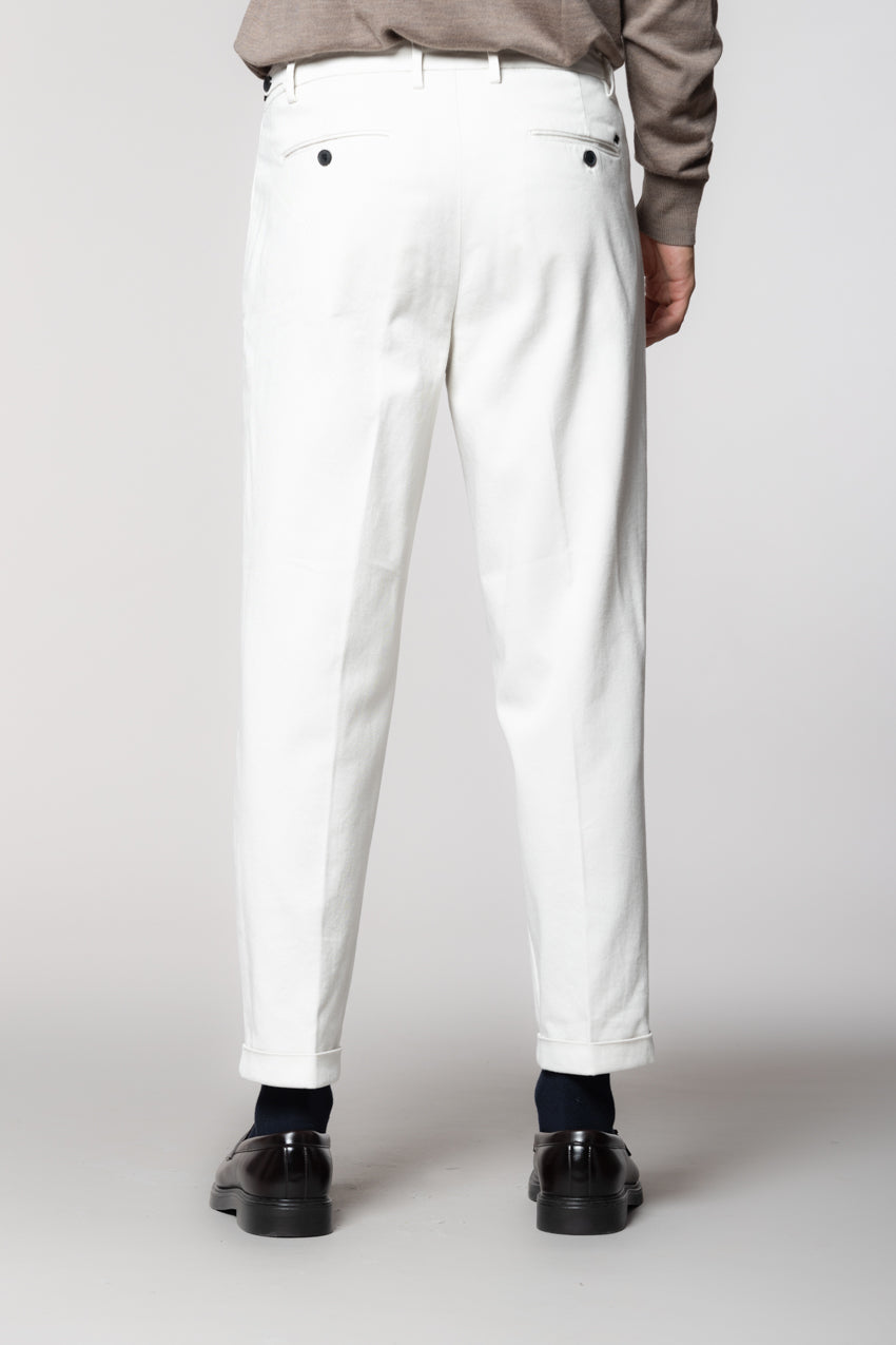 Don Johnson 2 Pinces Herren-Chinohose in bull carrot fit