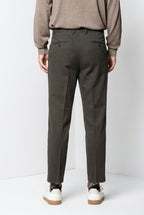 Don Johnson 2 Pinces Herren-Chinohose in bull carrot fit