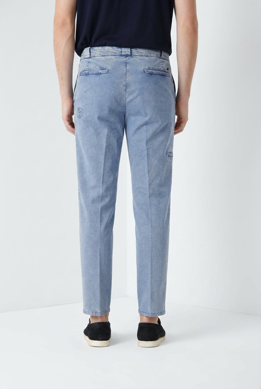 Madison M74 Hose Chino Herren aus leichtem Stretch-Twill carrot fit