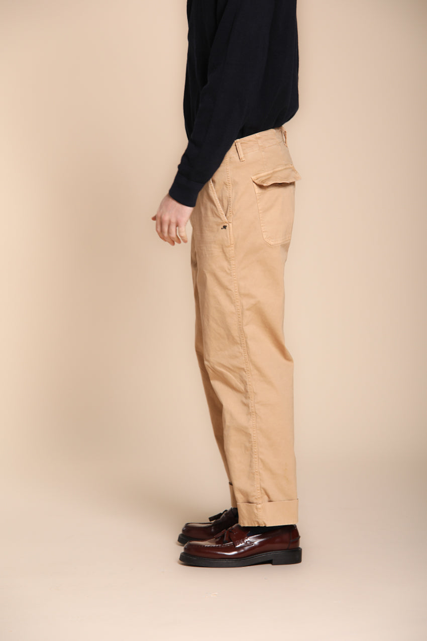 Foto 4 San Andreas M74 pantalone cargo uomo in gabardina relaxed fit