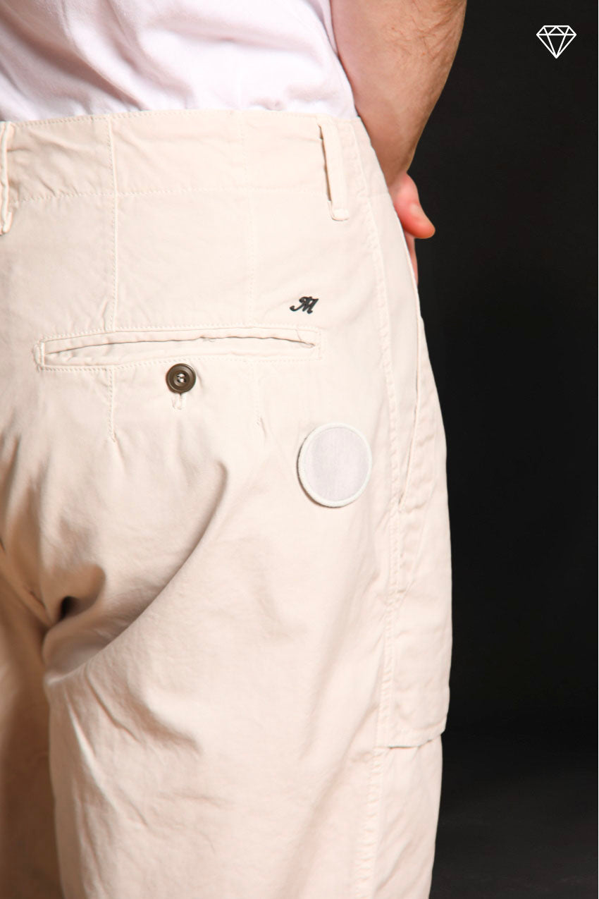 San Luis M74 pantalon cargo homme en toile oxford logo edition relaxed fit ①