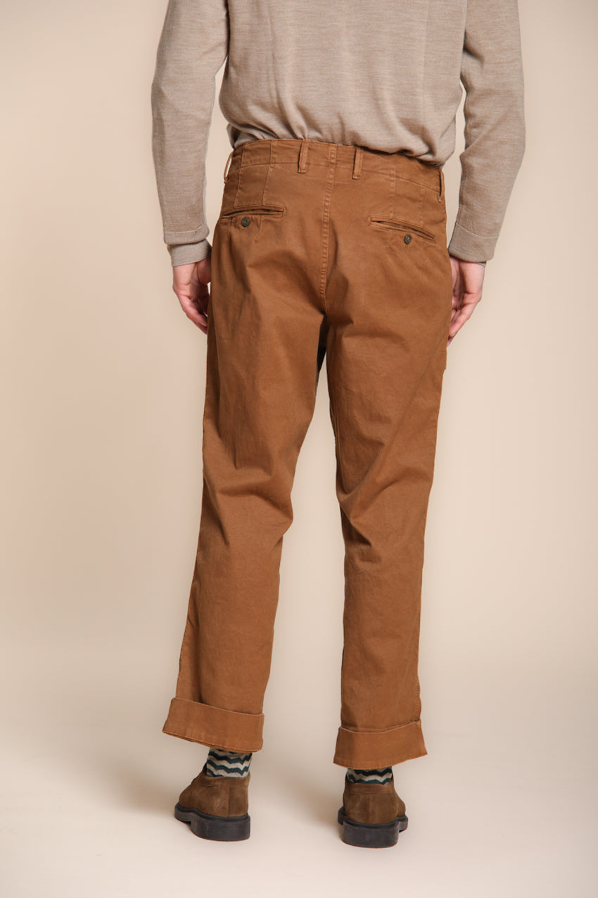 Foto 5 San Luis M74 pantalone cargo uomo in gabardina relaxed fit
