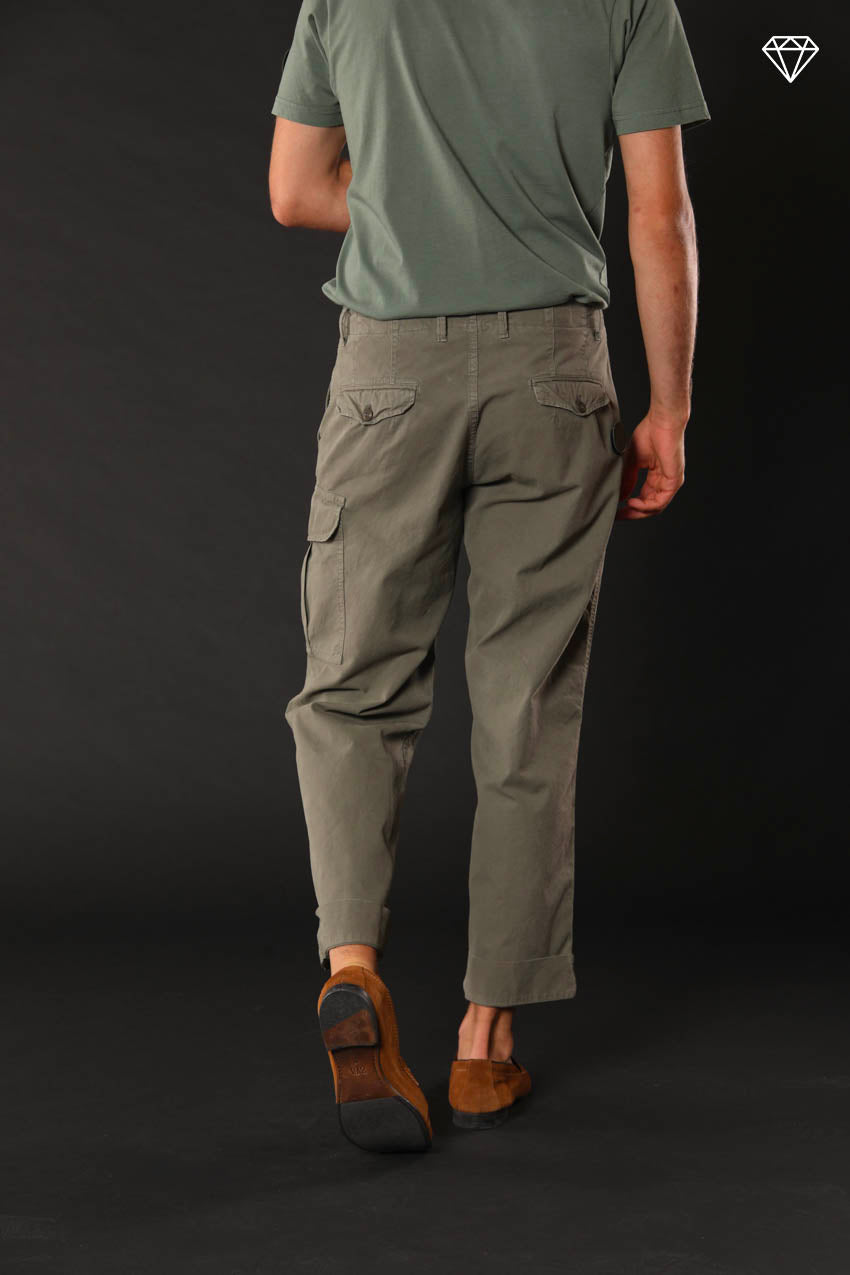 San Juan M74 Herren Cargo Hose in Canvas Oxford Relaxed Fit ①