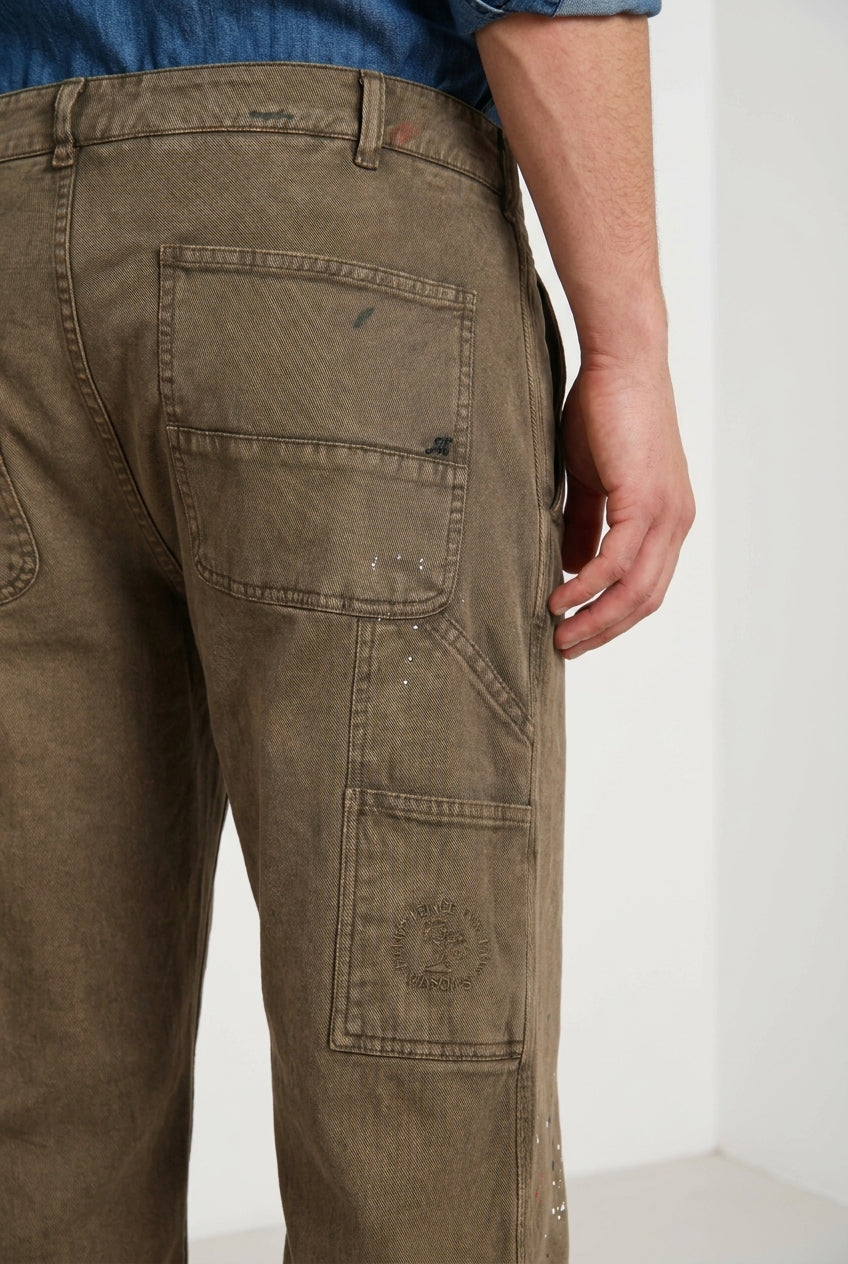 Dallas M74 men's cargo pants in bull stretch relaxed fit ①