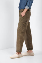 Dallas M74 men's cargo pants in bull stretch relaxed fit ①