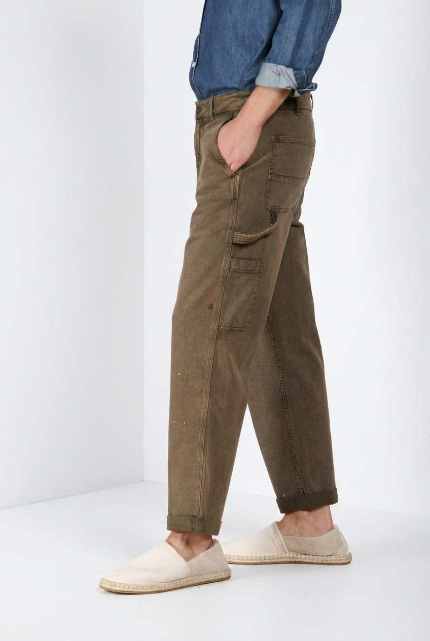 Dallas M74 men's cargo pants in bull stretch relaxed fit ①