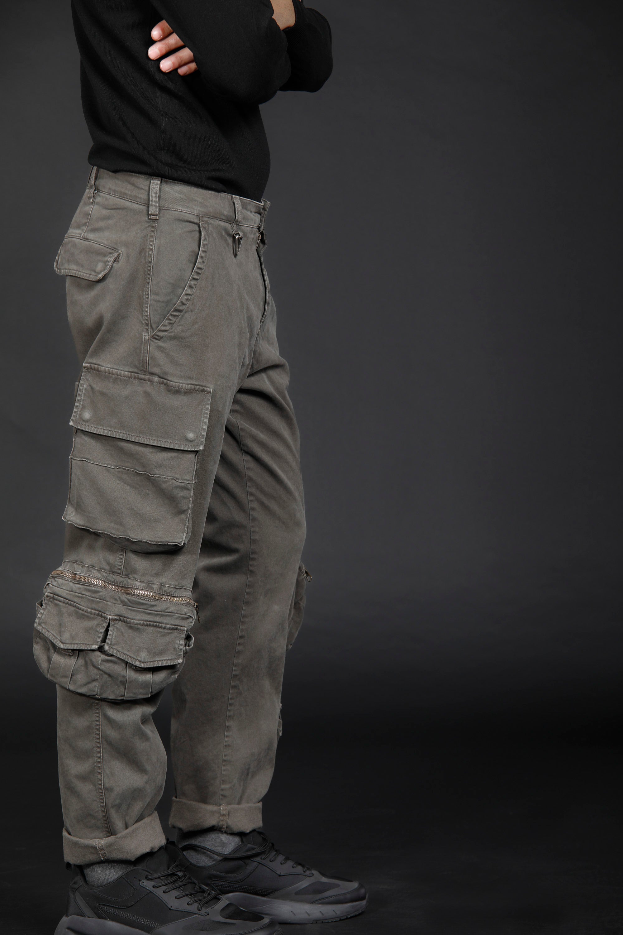 New Wilbour Multipocket Pantalon cargo pour homme édition limitée en gabardine