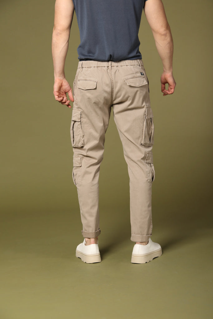 Image 7 of men's Bahamas Bunckle model cargo pants in stucco, regular fit by Mason's