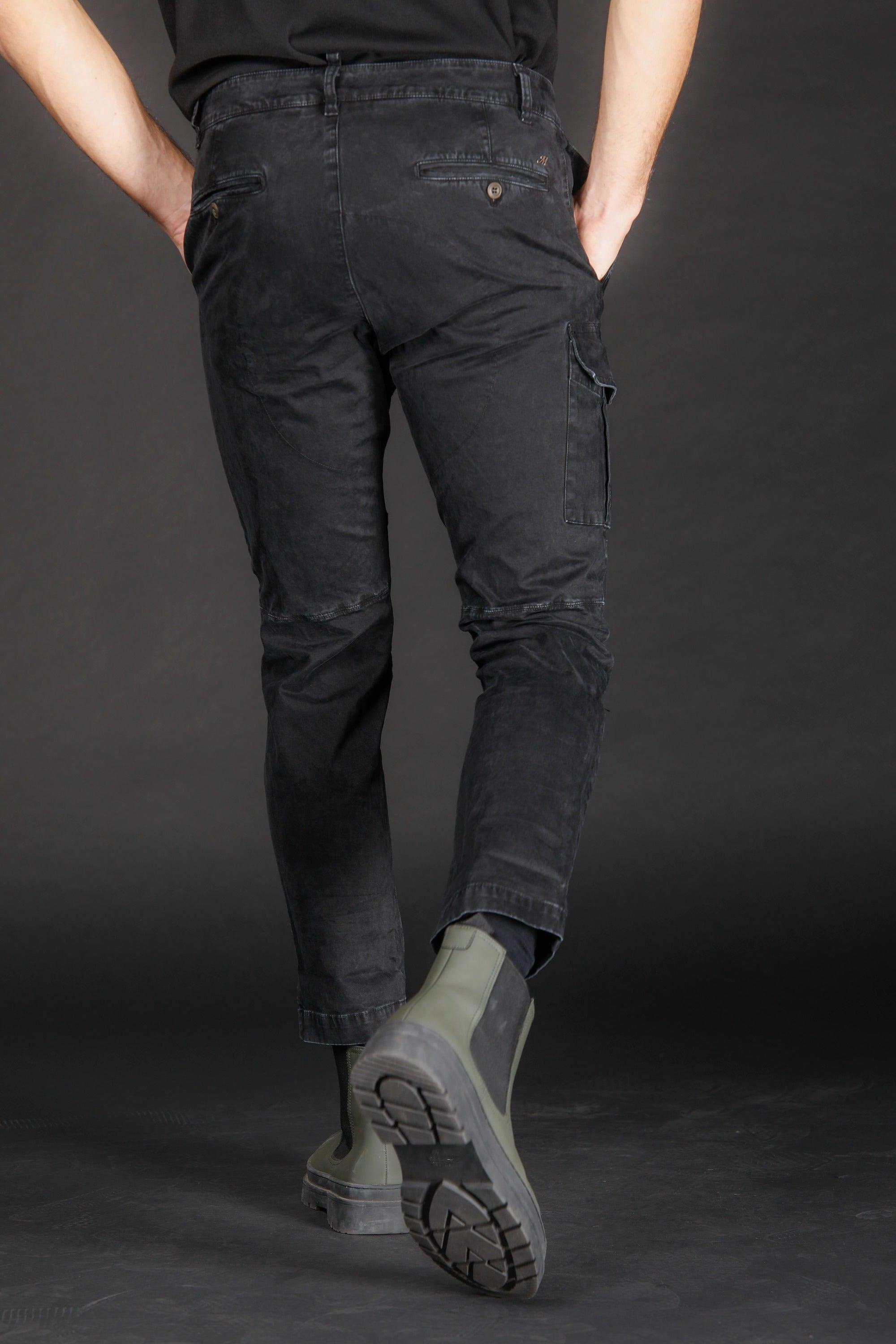 George Coolpocket man cargo pant in gabardine limited edition ①