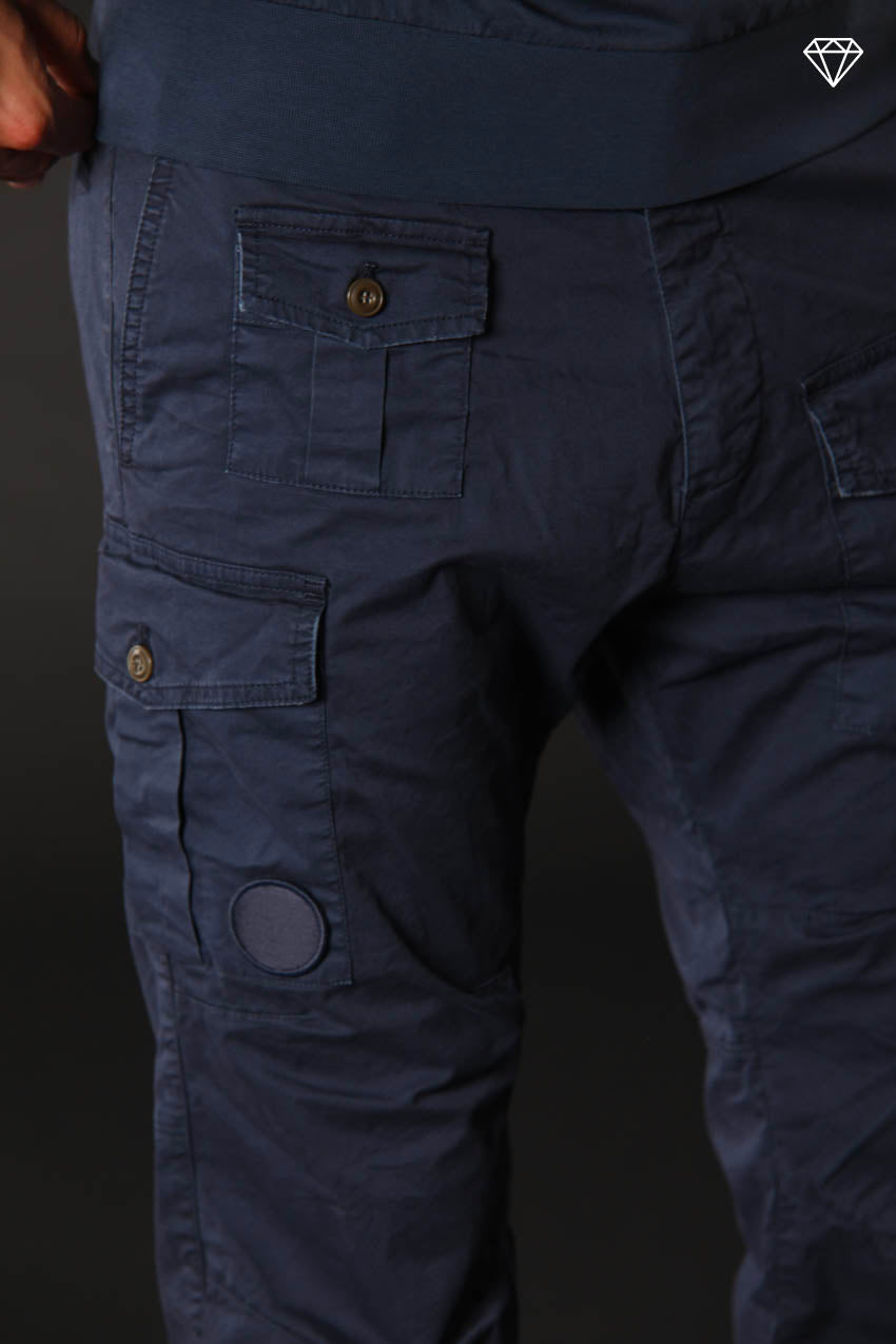 George Coolpocket pantalon cargo homme en coton pima léger ltd coupe Carrot ①