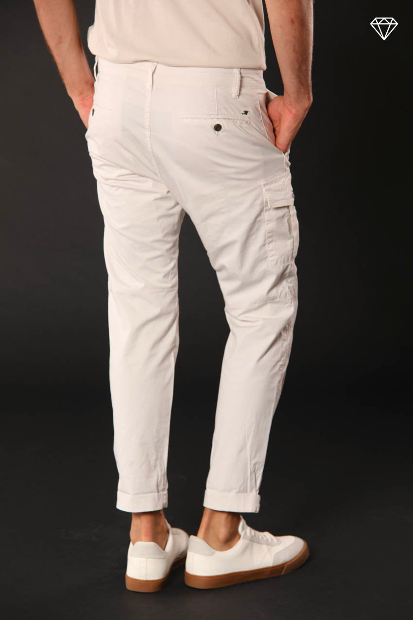 George Coolpocket pantalon cargo homme en coton pima léger logo edition carrot fit ①