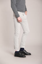 Foto 3 Harris pantalone 5 tasche uomo in velluto 1000 righe slim fit