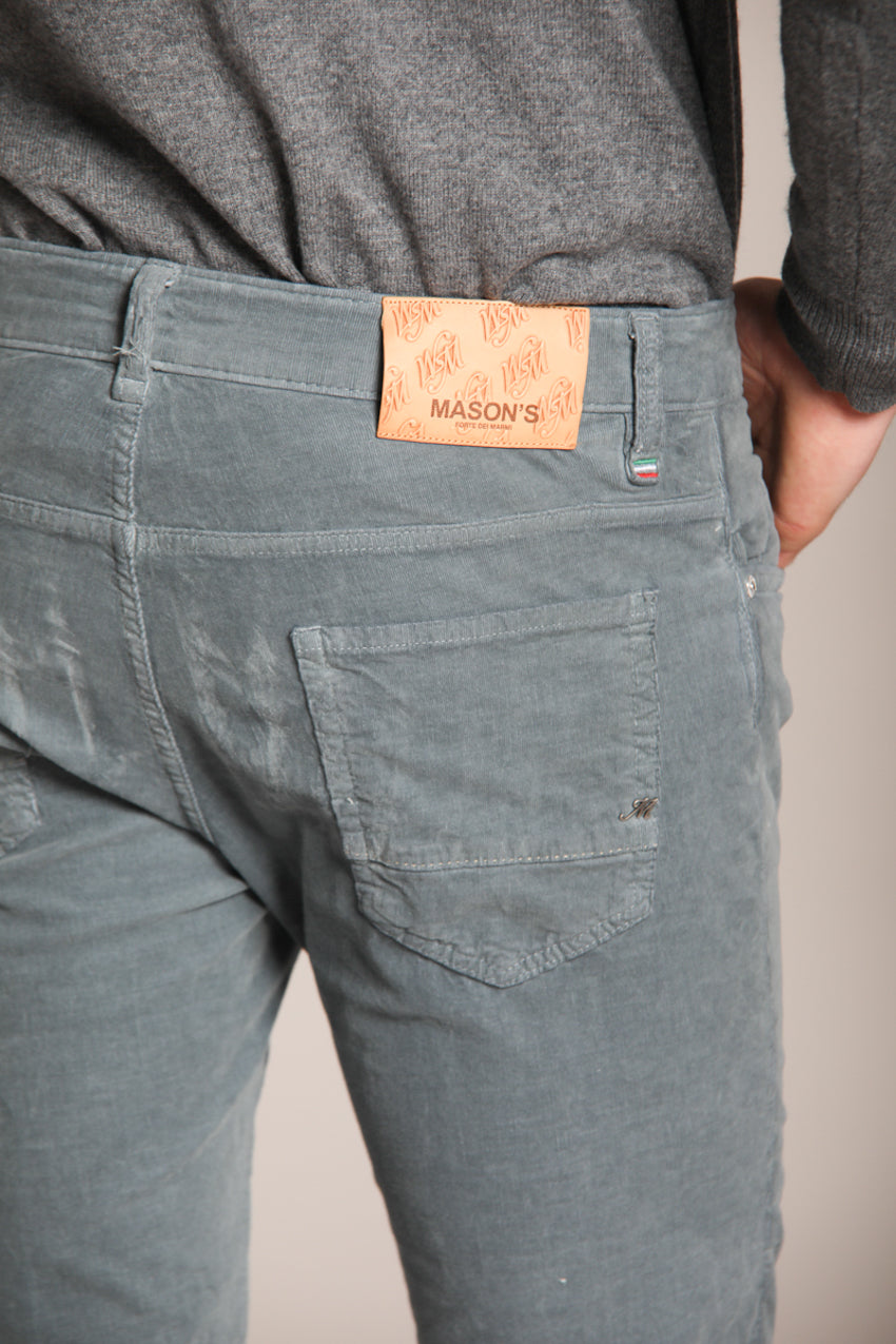 Foto 2 Harris pantalone 5 tasche uomo in velluto 1000 righe slim fit