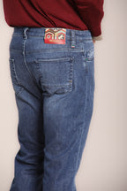 Foto 2 Harris Regular pantalone 5 tasche uomo in denim regular fit