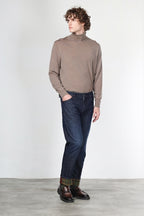 Harris 5-Pocket-Hose für Herren aus Denim mit Glencheck-Muster Regular Fit
