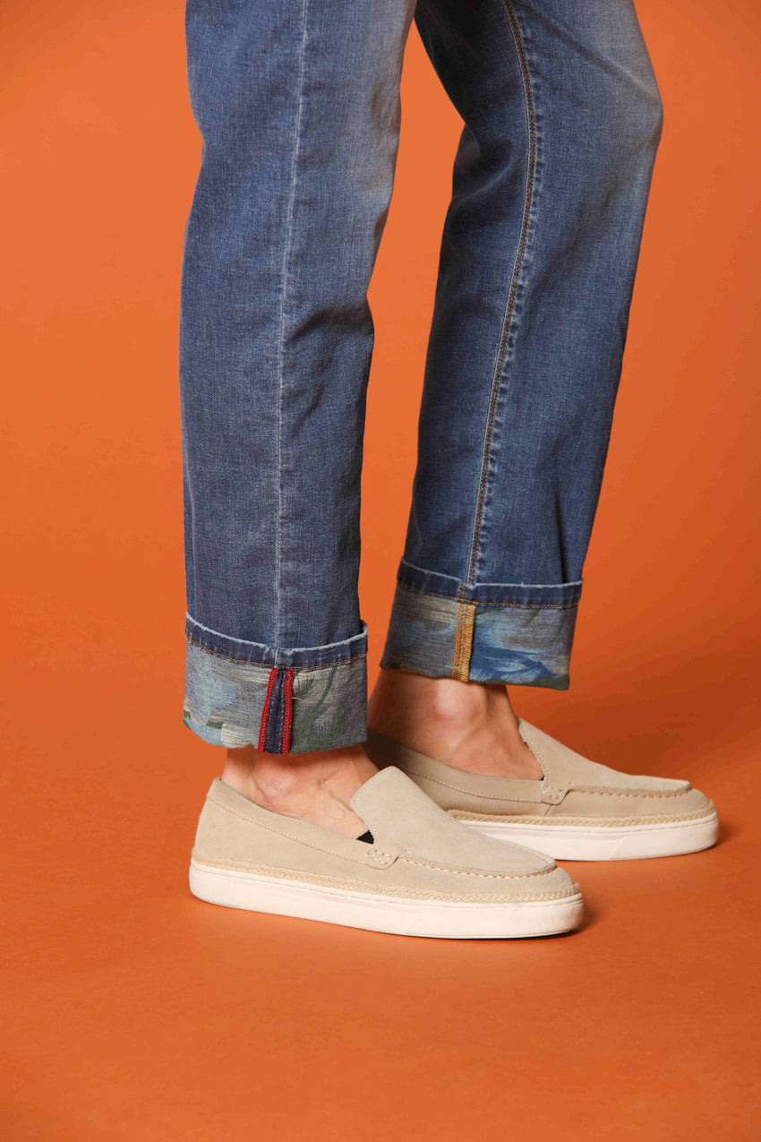 Harris Regular pantalon 5 poches homme en denim avec impression Safari regular fit 