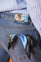 Harris Regular pantalon 5 poches homme en denim avec impression Safari regular fit 