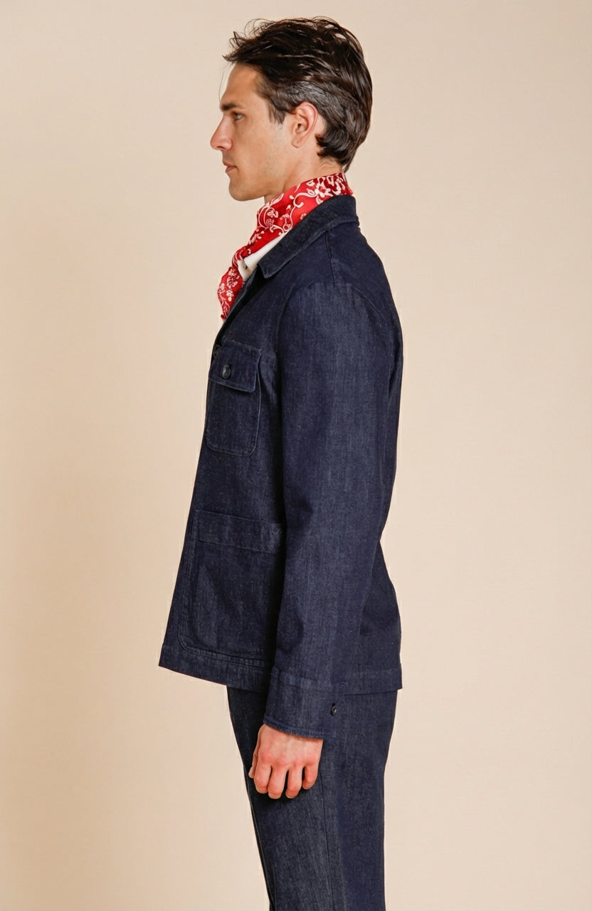 Work Veste Surchemise homme en denim