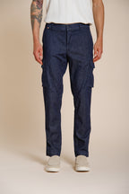 Chile men's cargo pants in denim regular fit