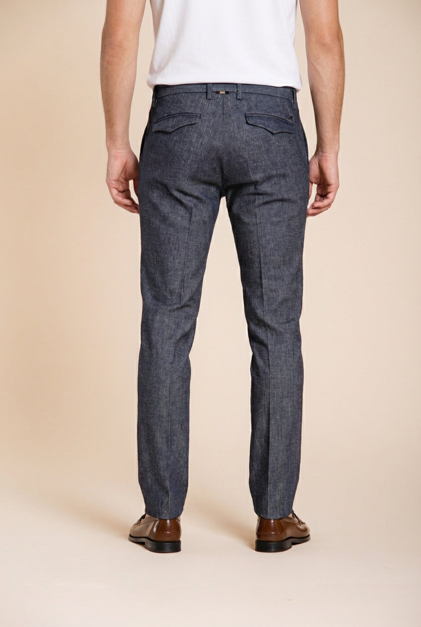 Milano pantalon chino homme en denim extra slim fit