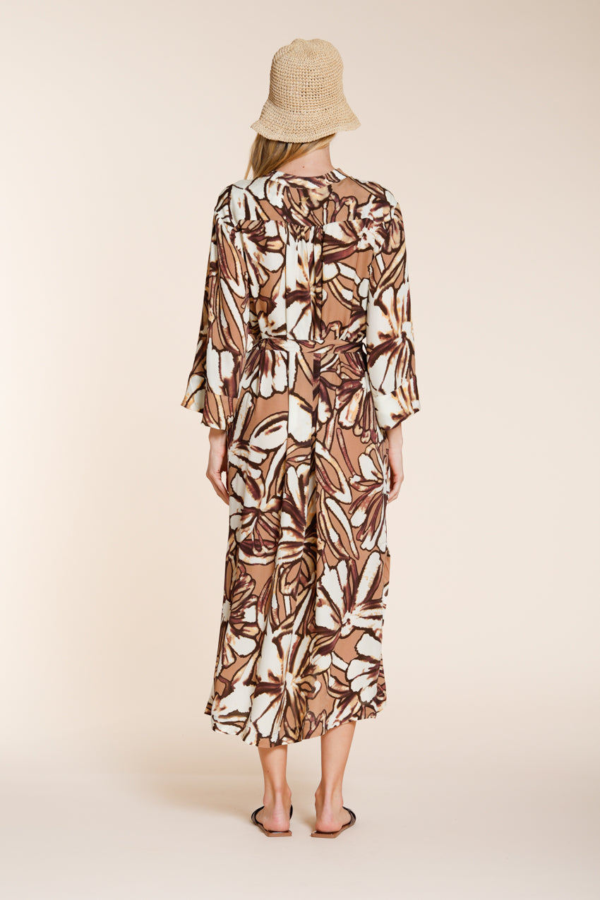 Colette Dress New abito donna in tela fantasia a fiori