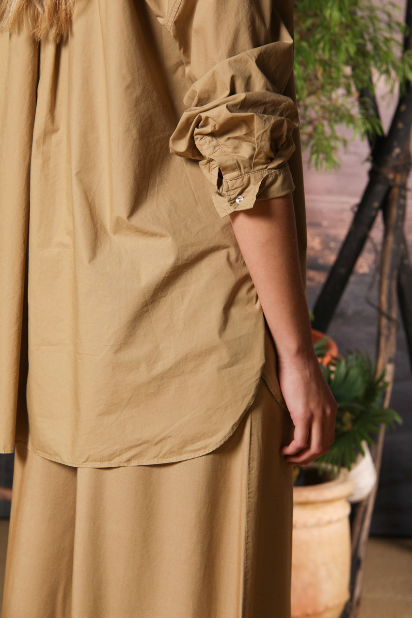 Lauren women's shirt long-sleeved in poplin