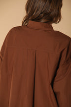 Lauren Damenbluse mit langen Ärmeln aus Popeline