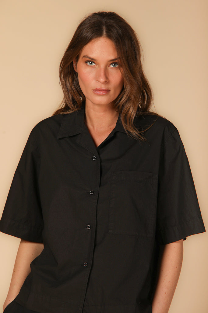 Image 4 of women's Florida shirt in black by Mason's