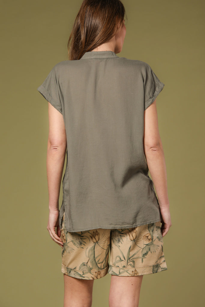 Image 4 of women's Adele MM shirt in military green by Mason's